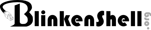 Blinkenshell Logotype - Free UNIX Shell Accounts